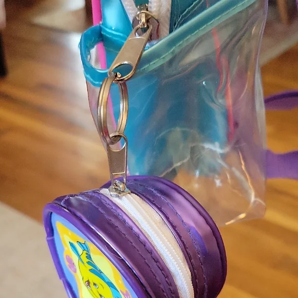 Disney Ariel and Flounder Teal Backpack Set - Picture 9 of 9